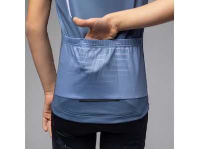 ALÉ FOLLOW ME KID dětský dres, steel blue