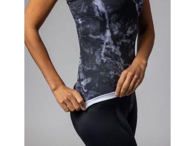 ALÉ MARBLE PRAGMA dámský dres, černá