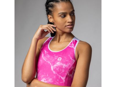 ALÉ MARBLE PRAGMA dámský dres, fucsia