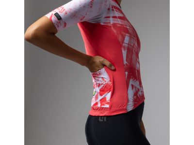 ALÉ PALM PR-E dámský dres, coral red