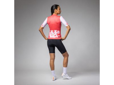 ALÉ PALM PR-E dámský dres, coral red