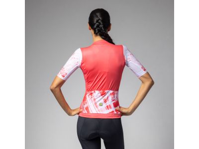 ALÉ PALM PR-E dámský dres, coral red