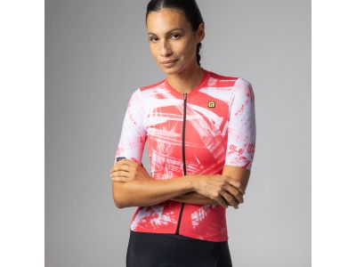 ALÉ PALM PR-E dámský dres, coral red