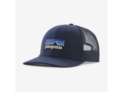 Patagonia P-6 Logo Trucker baseball sapka, new navy