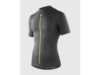 ASSOS Spring Fall SS Skin Layer P1 Hemd, Anthrazitgrau