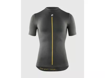 ASSOS Spring Fall SS Skin Layer P1 Hemd, Anthrazitgrau