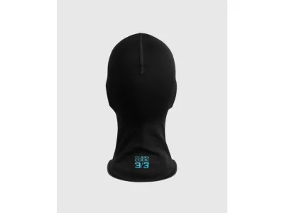 ASSOS Winter-Gesichtsmaske P1 mit Kapuze, schwarze Serie