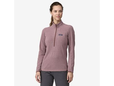 Patagonia R1 Air Zip Neck women&#39;s sweatshirt, stormy mauve