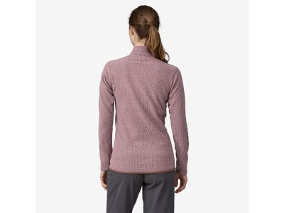 Patagonia R1 Air Zip Neck women&#39;s sweatshirt, stormy mauve