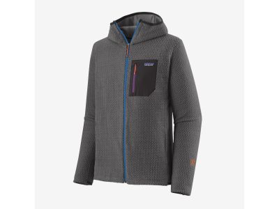 Bluza z kapturem Patagonia R1 Air Full-Zip, w kolorze szarej szarości