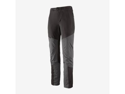 Patagonia Terravia Alpine Pants Pantaloni scurti de dama, negri cu forge gri