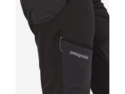 Patagonia Terravia Alpine Pants Krótkie spodnie damskie w kolorze czarnym z szarym odcieniem