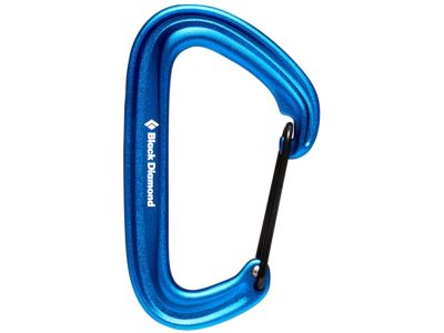 Black Diamond LiteWire carabiner, blue