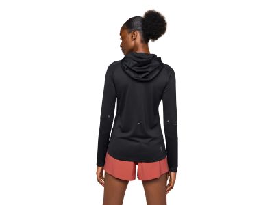 On Climate Zip Hoodie dámska mikina, čierna