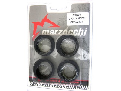 Set garnituri Marzocchi 30 mm NOU (2 ulei, 2 praf)