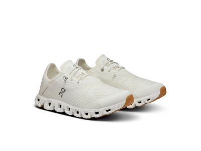 On Cloud 5 Coast women&#39;s sneakers, all white