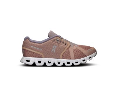 On Cloud 5 women&#39;s sneakers, rosebrown/fog