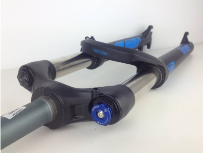 RockShox fork Recon RL 27,5&quot; widelec amortyzowany 100 mm czarny matowy/niebieski WYPRZEDAŻ