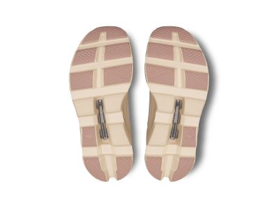 On Cloudmonster women&#39;s shoes, moon/fawn