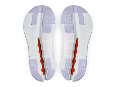 On Cloudnova women&#39;s shoes, white/glacier