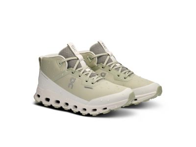 On Cloudroam Waterproof Damen Schuhe, Kreide/Eis