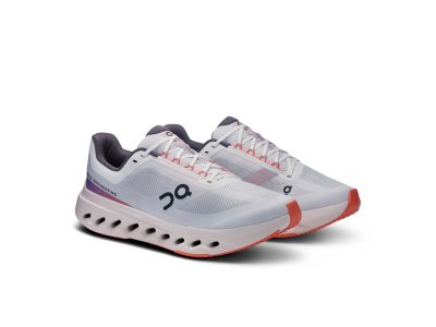 Pantofi sport pentru femei On Running Cloudsurfer Next Wide, alb/gri deschis