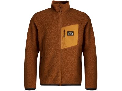 Lundhags Flok Wool Pile sweatshirt, dark gold