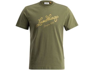 T-shirt Lundhags Järpen Logo, sosnowo-zielony