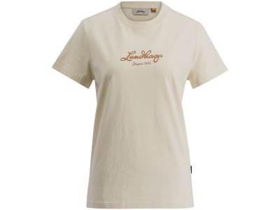 Lundhags Järpen Logo Damen-T-Shirt, Kreideweiß