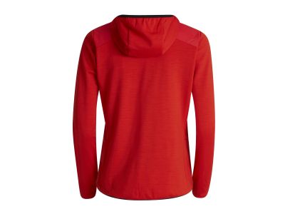 Lundhags Padje Merino Damen-Sweatshirt, lebhaftes Rot