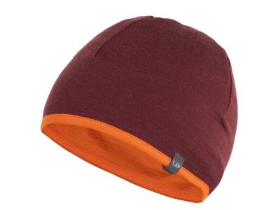 icebreaker Pocket Merino cap, port/blaze