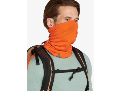 icebreaker Merino 200 Flexi Chute scarf, blaze