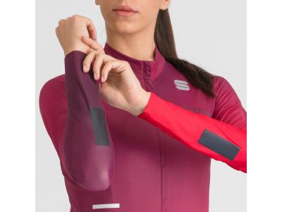 Damska koszulka rowerowa Sportful BODYFIT PRO THERMAL w kolorze malinowego fioletu