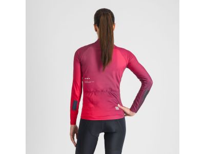 Damska koszulka rowerowa Sportful BODYFIT PRO THERMAL w kolorze malinowego fioletu