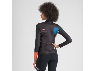 Sportful BREAKOUT SUPERGIARA THERMAL női mez, black teal blue pompelmo