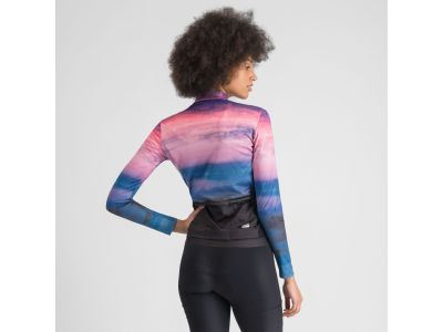 Sportful FLOW SUPERGIARA THERMAL women&#39;s jersey, blue pink