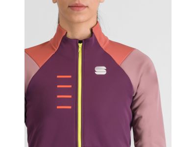 Sportful TEMPO women's jacket, bordeaux mauve dusty red