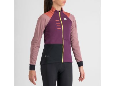 Sportful TEMPO women's jacket, bordeaux mauve dusty red