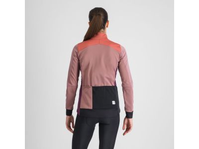 Sportful TEMPO women's jacket, bordeaux mauve dusty red