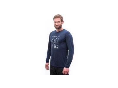 Sensor MERINO ACTIVE OUTSIDE T-Shirt, tiefblau