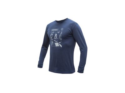 Sensor MERINO ACTIVE OUTSIDE T-shirt, deep blue