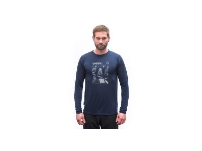 Sensor MERINO ACTIVE OUTSIDE T-Shirt, tiefblau