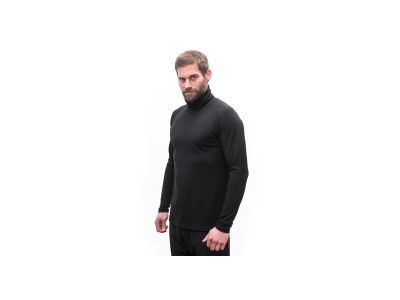 Tricou pentru bărbați Sensor MERINO BLEND, negru