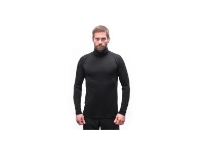 Tricou pentru bărbați Sensor MERINO BLEND, negru