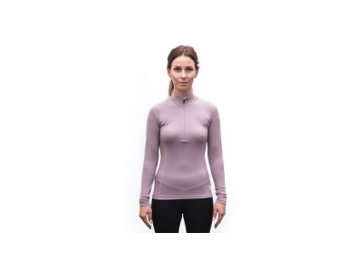 Tricou dama Sensor MERINO DF, violet mistic