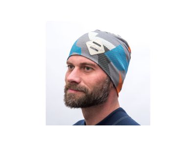 Sensor MERINO IMPRESS cap, blue/camo