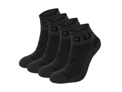 Johaug Advance Tech-Wool Ankle socks, 2 pack, true black