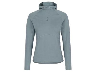 Johaug Discipline Tech Midlayer women&#39;s sweatshirt, Blue/Green