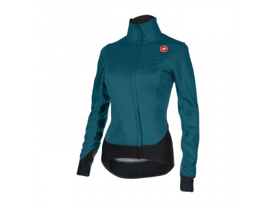 Castelli ALPHA W dámská bunda, modrá/zelená