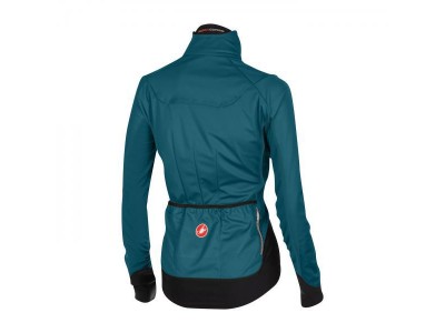 Castelli ALPHA W dámská bunda, modrá/zelená